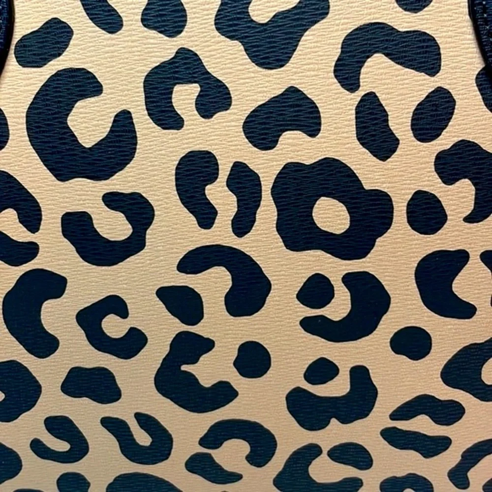 New Kate Spade New York Darcy Leopard Cheetah Large Satchel Shoulder Bag Purse - Picture 8 of 17